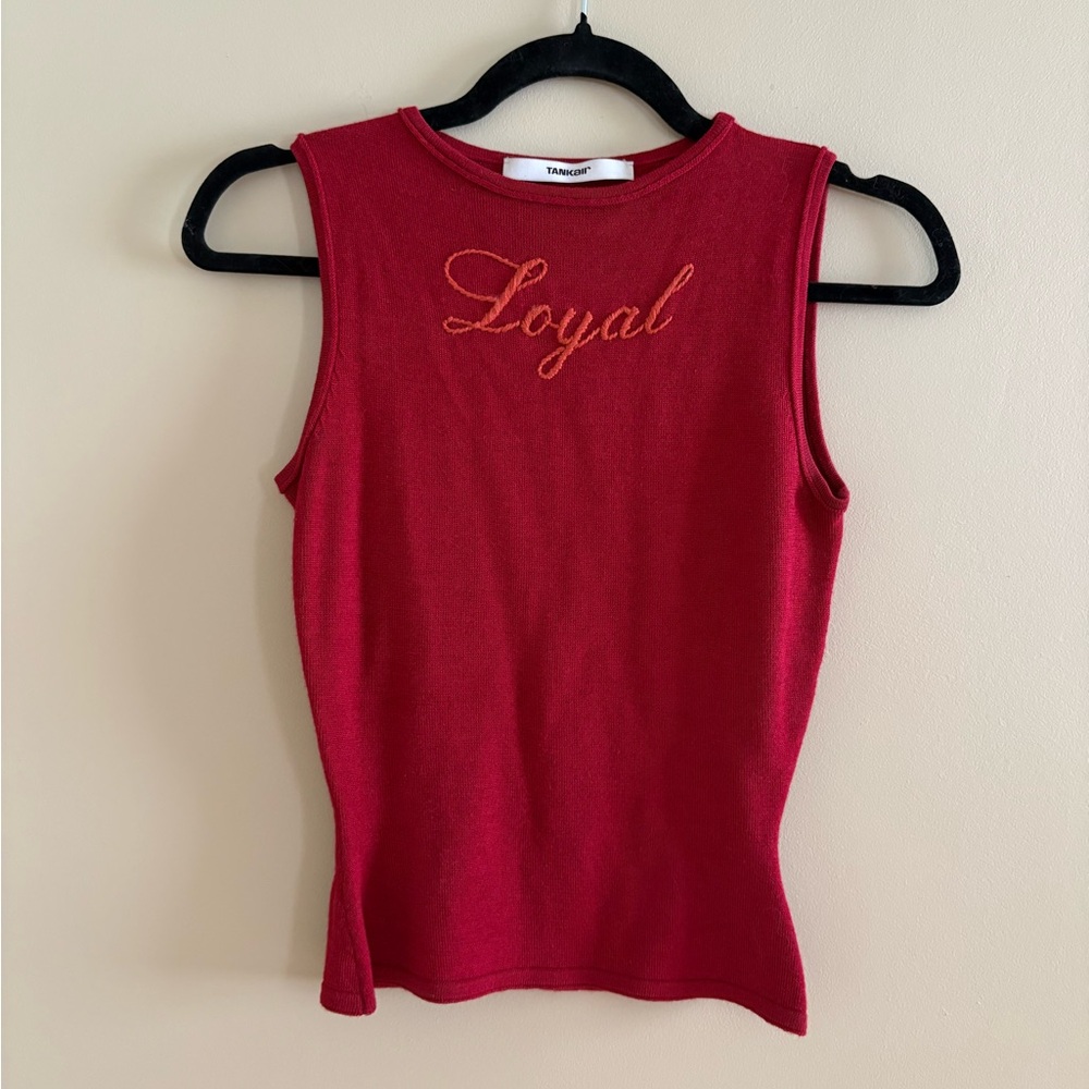 Tank Air “Loyal” Merino Wool Sleeveless Tank